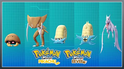 pokemon let's go eevee fossils.